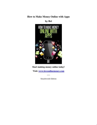 How to Make Money Online with Apps