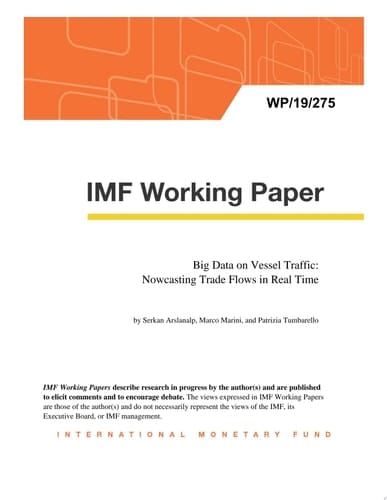 Big Data on Vessel Traffic: Nowcasting Trade Flows in Real Time