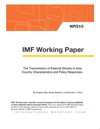 The Transmission of External Shocks in Asia: Country Characteristics and Policy Responses