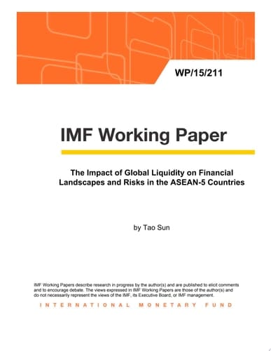 The Impact of Global Liquidity on Financial Landscapes and Risks in the ASEAN-5 Countries