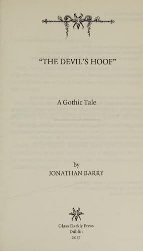 The Devil's Hoof: A Gothic Tale