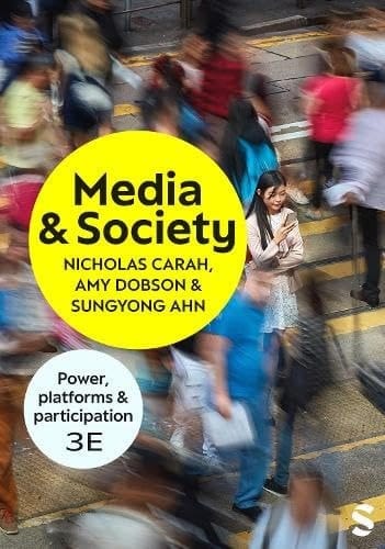 Media and Society Power, Platforms, and Participation
