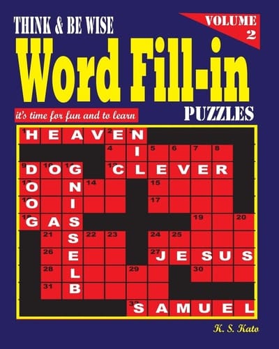 Think and Be Wise Word Fill Ins, Vol. 2