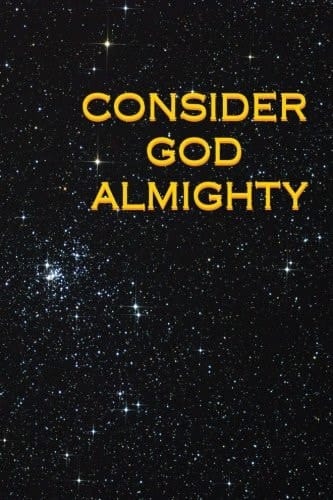 Consider God Almighty