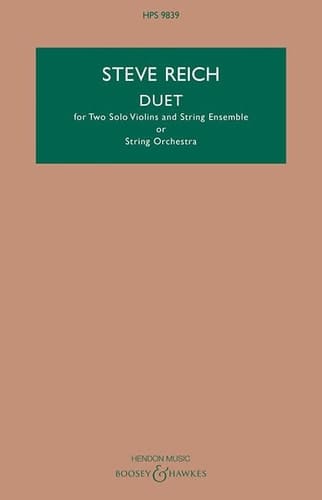 Duet for two solo violins and string ensemble or string orchestra