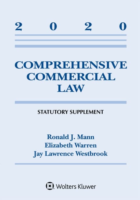 Comprehensive Commercial Law: 2020 Statutory Supplement (Supplements)