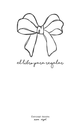 El Libro Para Regalar Un Libro Original de Theconceptbooks.com