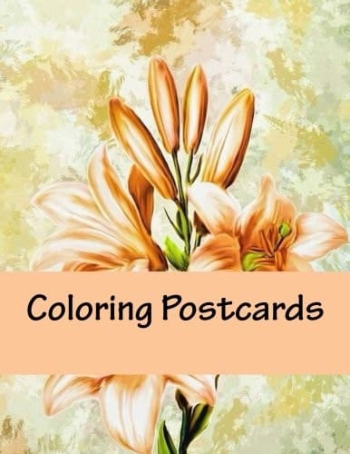 Coloring Postcards Tear-Out Coloring Pages and Patterns Coloring Books for Grown-Ups