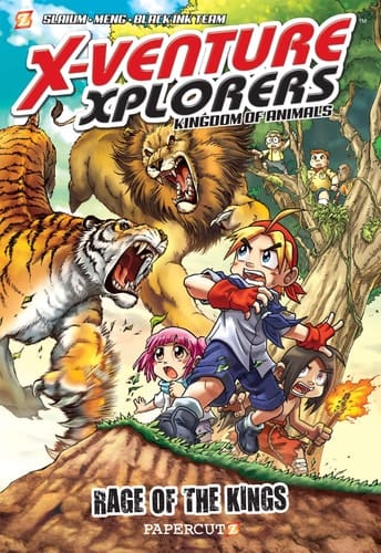 X-Venture Xplorers #1 The Kingdom of Animals--Lion vs Tiger