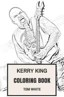Kerry King Coloring Book Epic Slayer Guitarist and Metalhead Shredder Inspired Adult Coloring Book