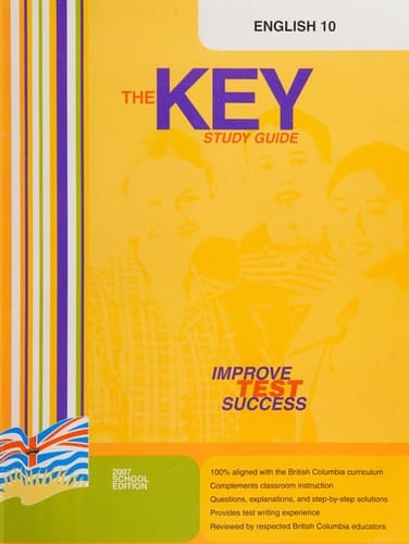 The Key Study Guide English 10