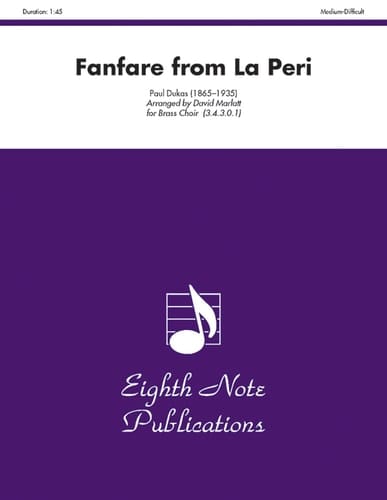 Fanfare (from La Peri) Score & Parts
