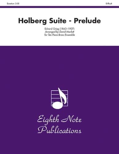 Holberg Suite (Prelude) Score & Parts