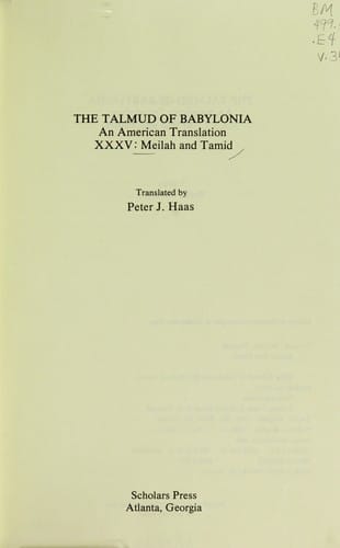The Talmud of Babylonia