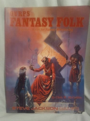 Gurps Fantasy Folk Fantastic Races for Fantasy Roleplaying
