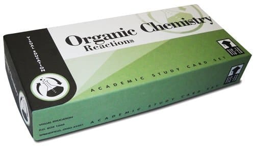 Organic Chemistry Reactions Vis-Ed Cards - 1990
