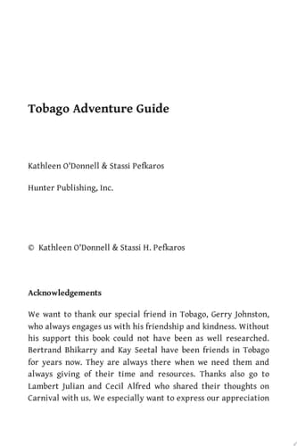 Tobago Adventure Guide