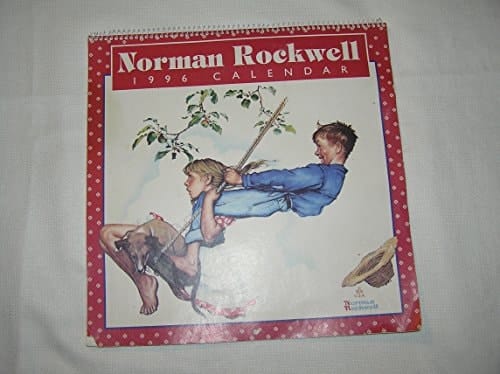 Norman Rockwell Wall Cale 1996