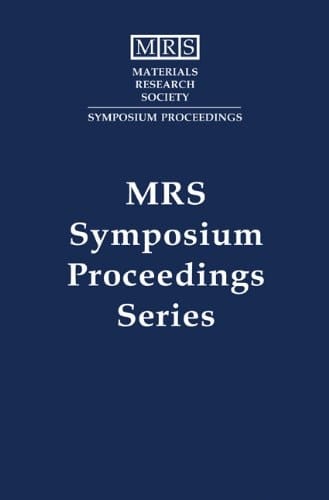 Ferroelectric Thin Films IV: Volume 361 (MRS Proceedings)