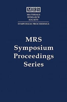 Surface Engineering for Manufacturing Applications: Volume 890 (MRS Proceedings)