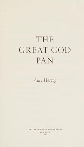 The Great God Pan