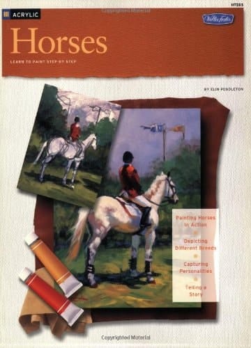 Acrylic: Horses