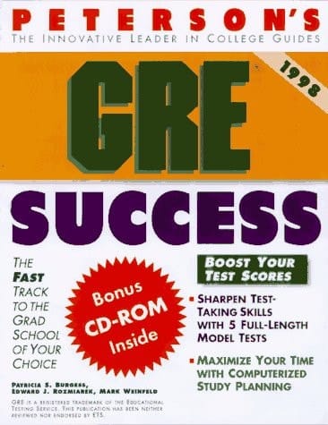 Peterson's GRE Success, 1998