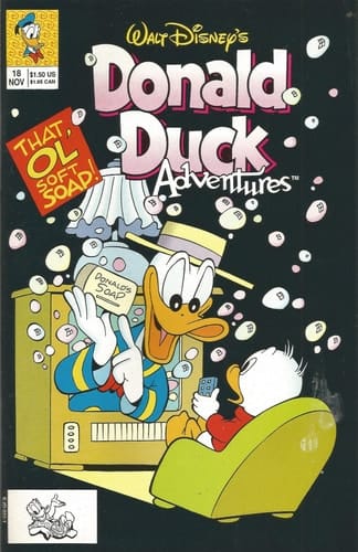 Walt Disney's Donald Duck Adventures # 18 - 11/91 - "That Ol' Soft Soap"