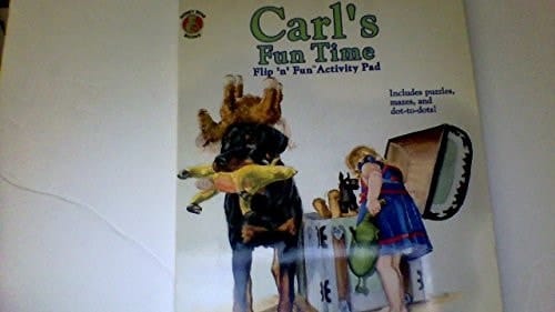 Carl's Fun Time Flip 'n' Fun Activity Pad
