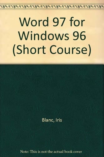 Short Course for Word 97 Introductory