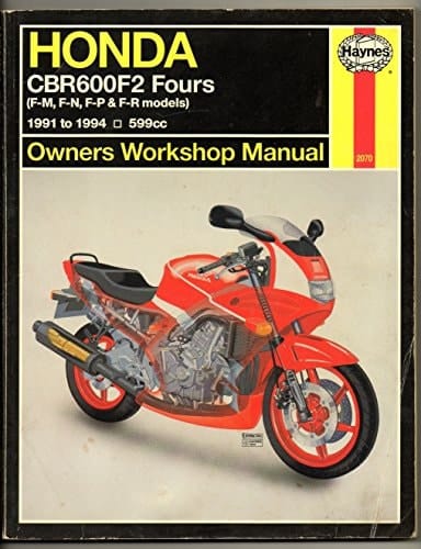 Honda CBR600F2 Owners Workshop Manual