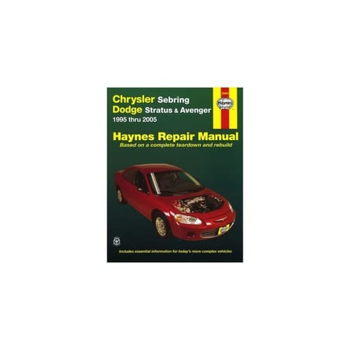 Haynes Chrysler Sebring Dodge Stratus and Avenger 1995-2002