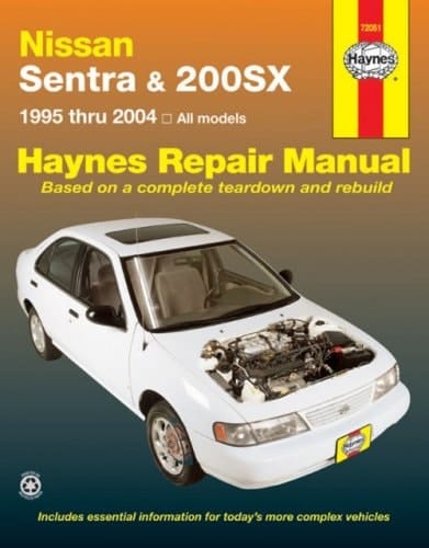 Nissan Sentra and 200sx, 1995 Thru 2004