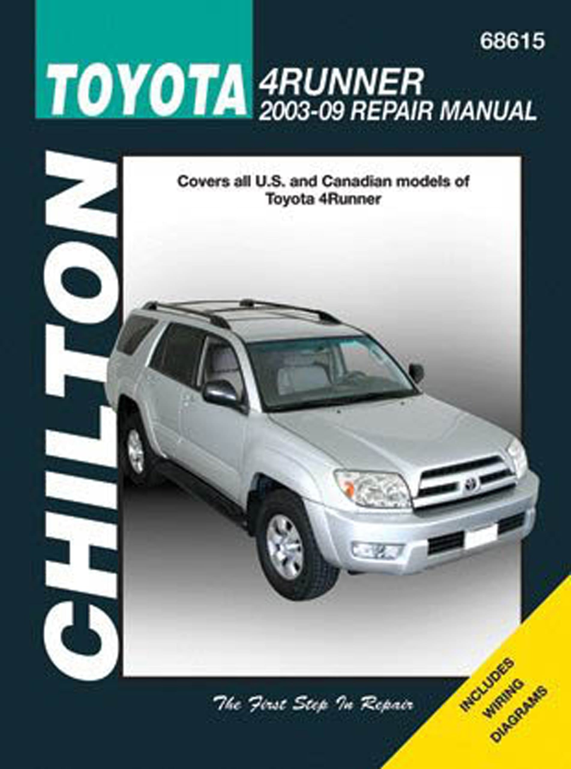Chilton's Toyota 4Runner 2003-09 Repair Manual