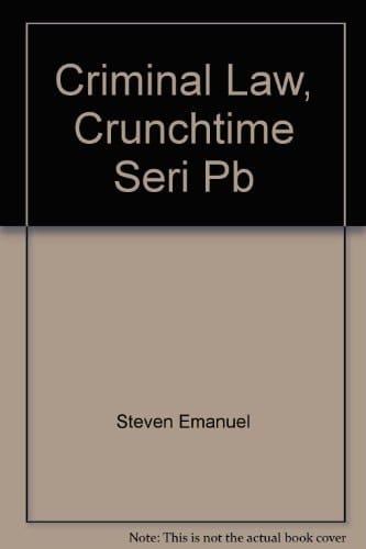 CrunchTime on Criminal Law