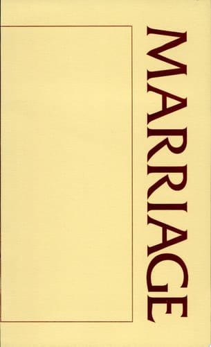 A Marriage Sourcebook