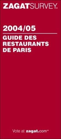 2004/05 Paris Restaurants