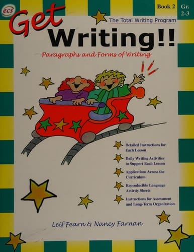 Get Writing!!: Paragraphs and forms of writing