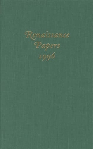 Renaissance Papers 1996