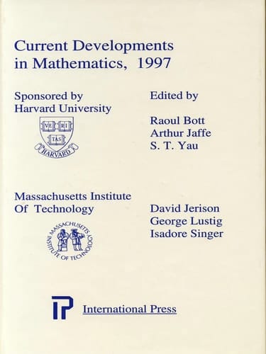 Current Developments in Mathematics, 1997