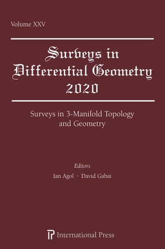 Surveys in 3-manifold Topology and Geometry