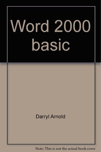 Tutor Word 2000 Basic