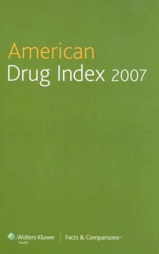 American Drug Index 2007
