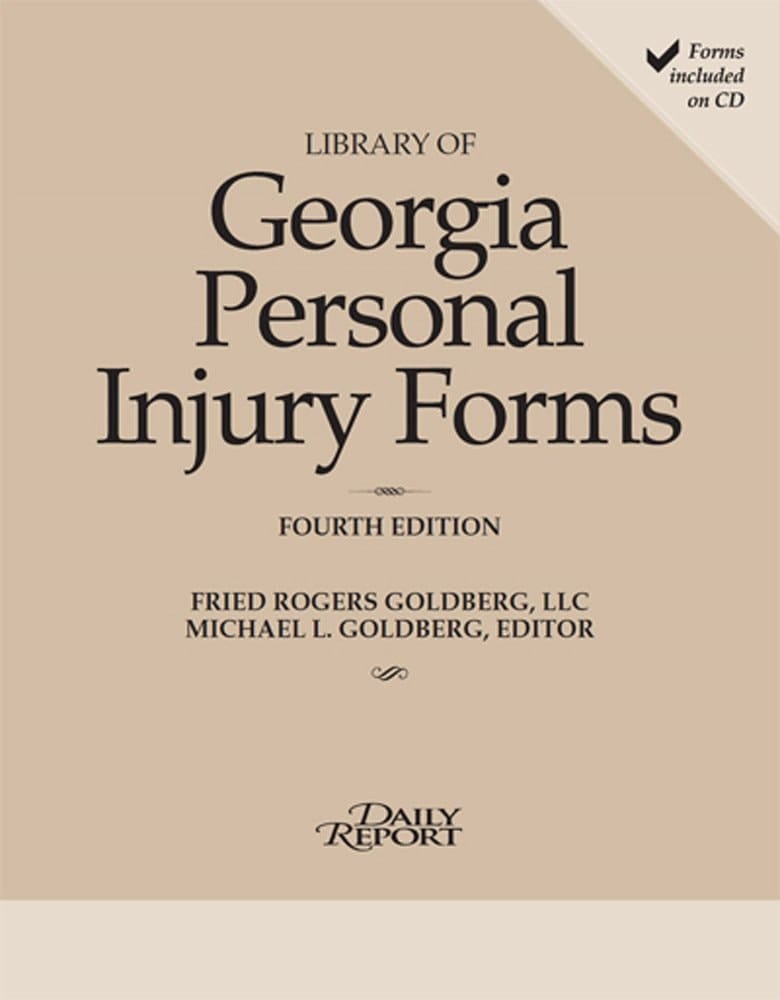 Library of Georgia Personal Injury Law Forms 2015