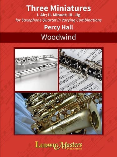 Three Miniatures Score & Parts