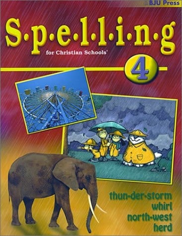 Spelling 4 for Christian Schools