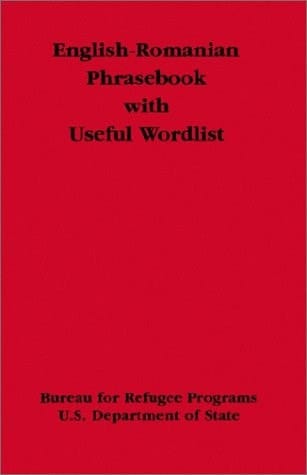 English-Romanian Phrasebook with Useful Wordlist
