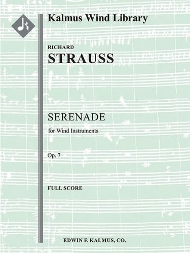 Serenade, Op. 7 Score