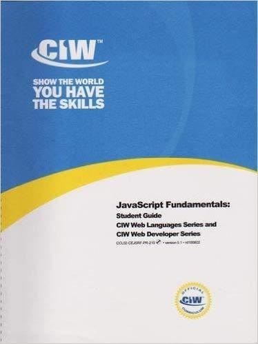 Student Manual Javascript Fundmntl: Gde
