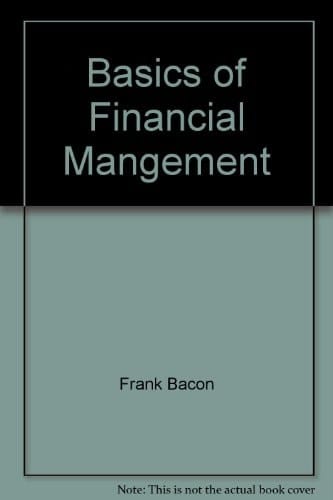 Basics of Financial Mangement